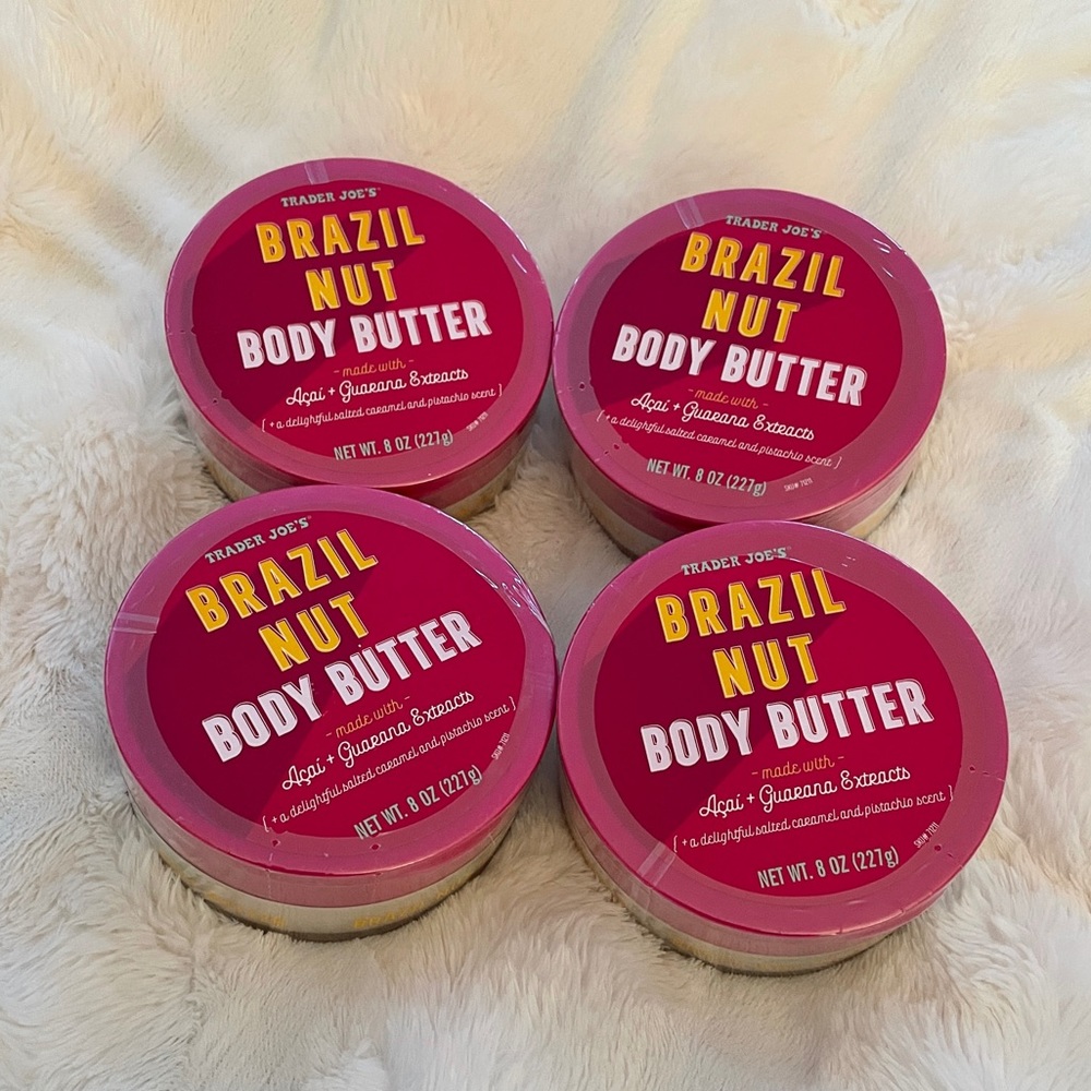 4 Trader Joe’s Brazil Nut Body Butter Lotion
